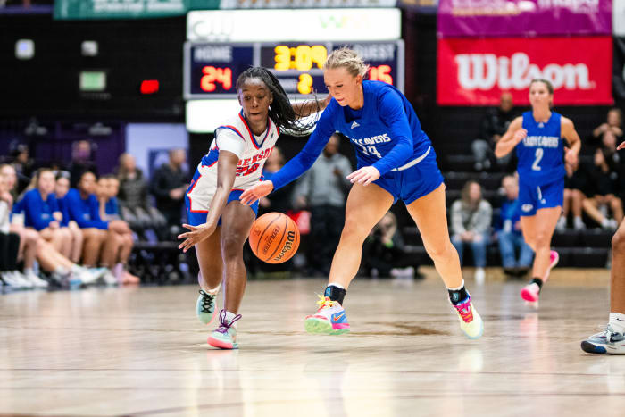 Benson Grants Pass 6A Oregon girls basketball quarterfinal 2024 Naji Saker -47